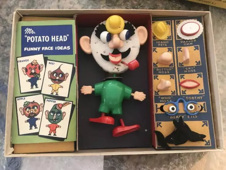 Rare and fascinating photos you have to see - #7 The original Mr. Potato Head actually used a real potato