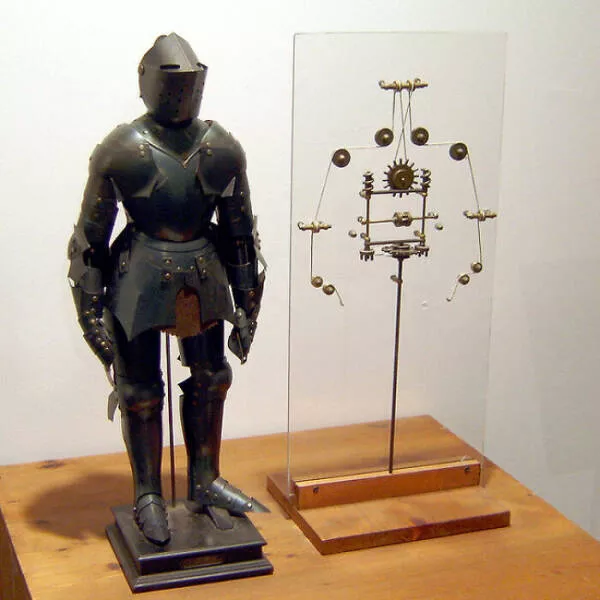 Revolutionary inventions from the past - #26 Leonardo da Vinci's Mechanical Knight: A Vision of Robotics
