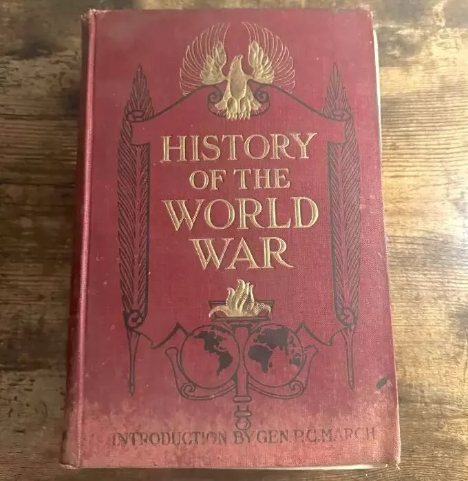 Fascinating historical facts they skipped in class - #1 Here's a book about WWI before WWII happened meaning WWI was only considered the world war.