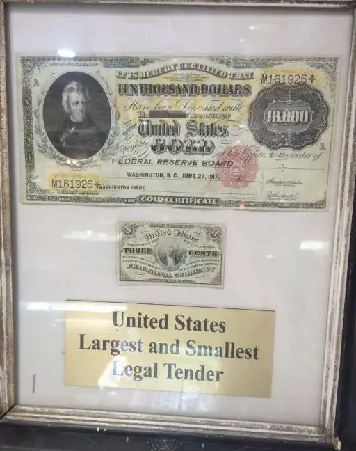Fascinating historical facts they skipped in class - #17 Did you know there's such a thing as a $10,000 bill and a 3-cent bill? The $10,000 bill hasn't been issued since the '60s, and the 3-cent bill (used in place of coins as people hoarded metal during the Civil War) hasn't been issued since the 1870s.