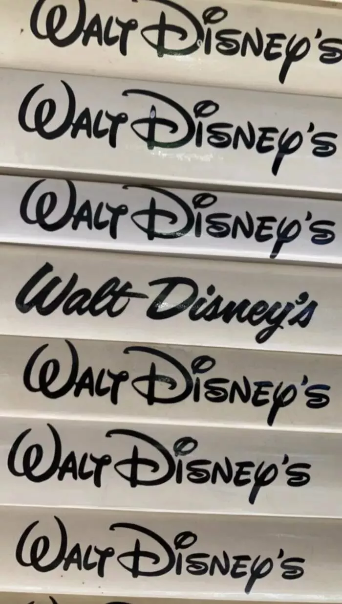 Fascinating historical facts they skipped in class - #23 Speaking of Mickey Mouse...did you know there were multiple versions of the Disney logo? These are different ideas from 1975, when they changed the logo to what we know it as today.