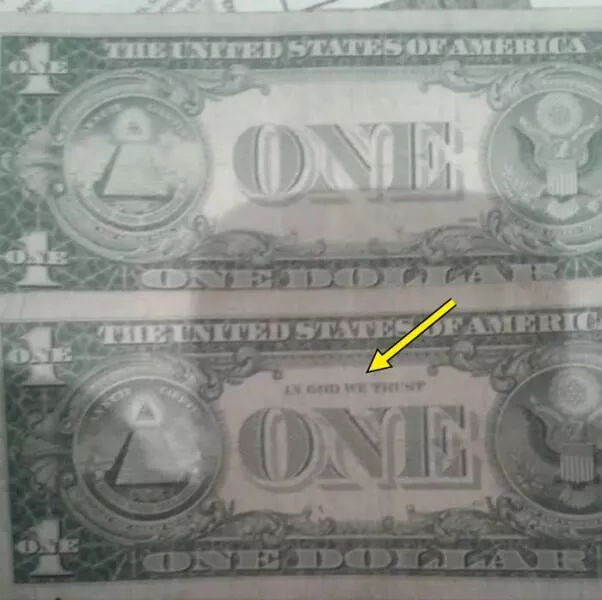Fascinating historical facts they skipped in class - #6 And In God We Trust was not added to paper currency until 1957. Found some old money in a box of my late grandmother's. Here, you can see the difference between a bill from 1939 and 1957.