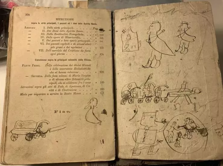 Fascinating historical facts they skipped in class - #8 Here are some doodles from 1878 that show not much has really changed after all.
