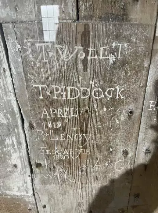 Fascinating historical facts they skipped in class - #9 This 1800s graffiti by prisoners in England also makes me feel weirdly connected to the past.