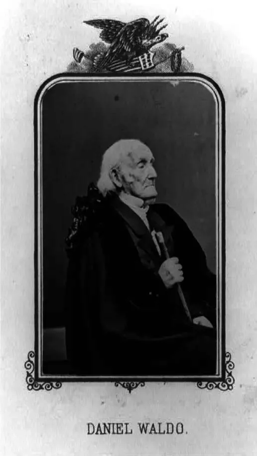 Fascinating images from around the world - #13 Daniel Waldo, one of the last surviving veterans of the American Revolutionary War, photographed in 1864: