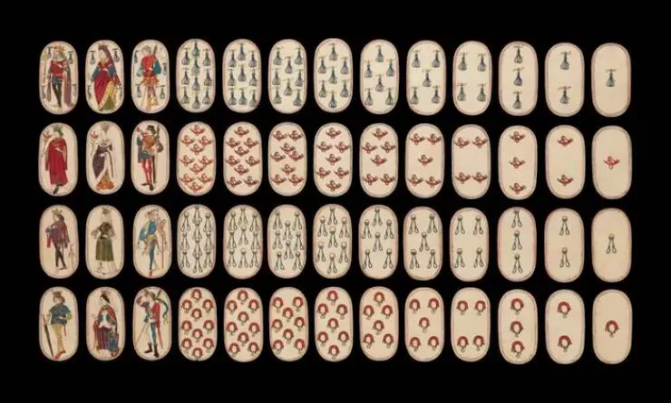 Fascinating images from around the world - #23 This deck of 52 playing cards, dating back to the 1400s, is the oldest surviving full deck in existence: