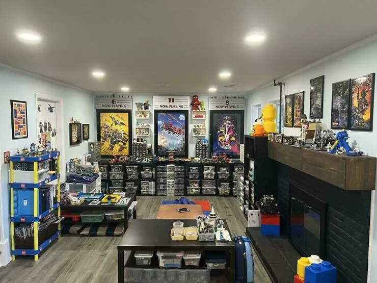 Neatly arranged things thatll calm your soul - #14 My LEGO Basement Setup