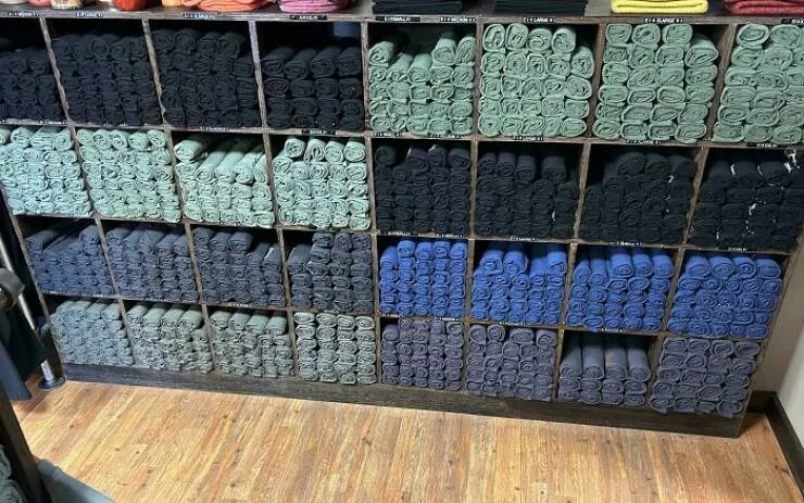 Neatly arranged things thatll calm your soul - #17 How We Display and Sell T-Shirts at My Workplace