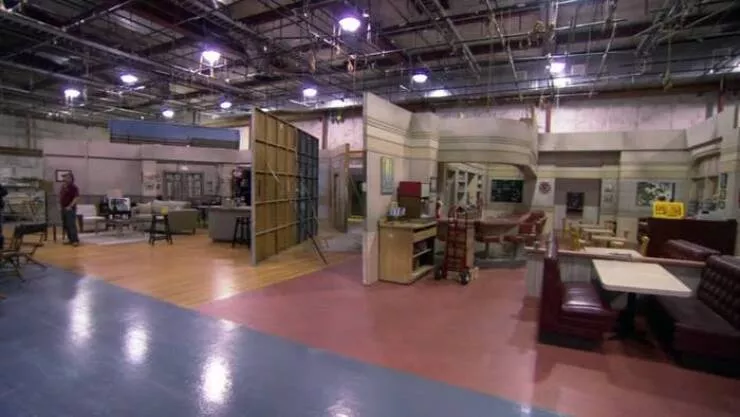 Rarely seen photos of iconic places that will change your perspective - #15 The Seinfeld set in all its nostalgic glory: