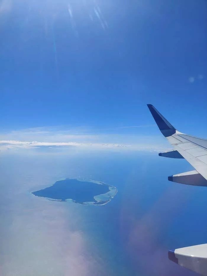 Rarely seen photos of iconic places that will change your perspective - #45 North Sentinel Island, home to one of the world’s last uncontacted peoples, seen from above: