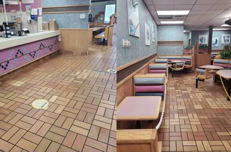 Rare 1900s photos that reveal a completely different world - #33 This McDonald’s that hasn’t been renovated since the 1980s: