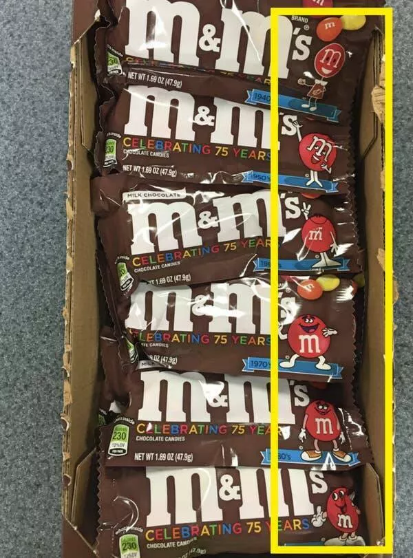 Rare 1900s photos that reveal a completely different world - #39 The evolution of the M&Ms mascot from the 1940s-1990s: