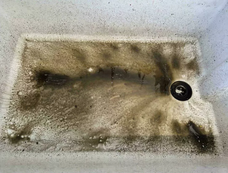 When awful coworkers pushed too far and got put on blast - #13 My Colleague Had To Clean Something And Then Proceeded To Pour The Dirty Water Down The Sink Without Cleaning It