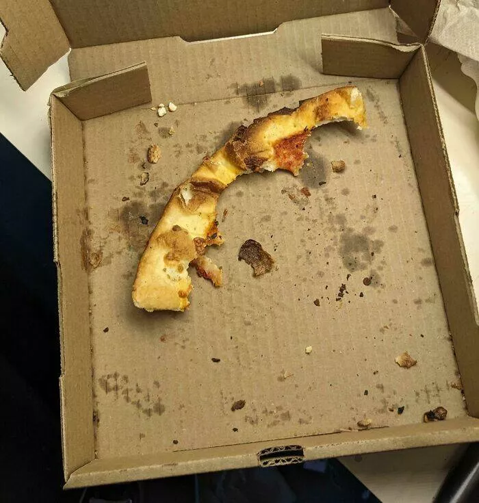 When awful coworkers pushed too far and got put on blast - #33 I Left My Lunch At My Desk For 10 Minutes And Came Back To This. Pretty Sure My Perpetually Drunk Coworker Is Responsible