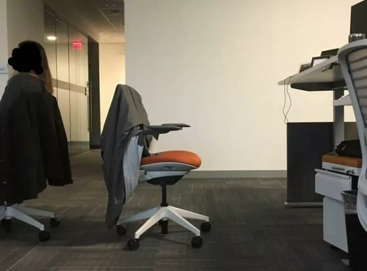 When awful coworkers pushed too far and got put on blast - #6 The Way My Colleague Leaves Their Chair In The Middle Of The Pathway Each Time They Leave Their Desk