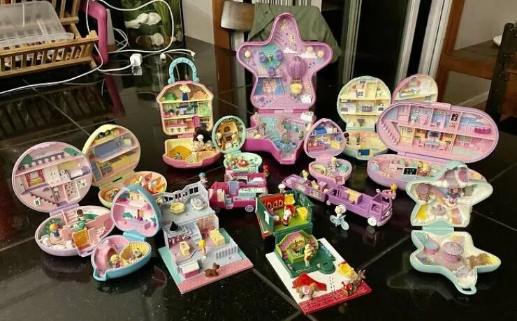 Objets anciens oublies qui pourraient valoir une fortune - #18 Ensembles Polly Pocket Rétro