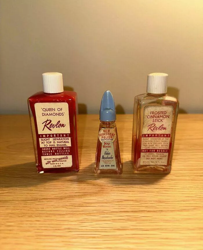 Forgotten antiques that could be worth a fortune - #22 Vintage Nail Lacquer