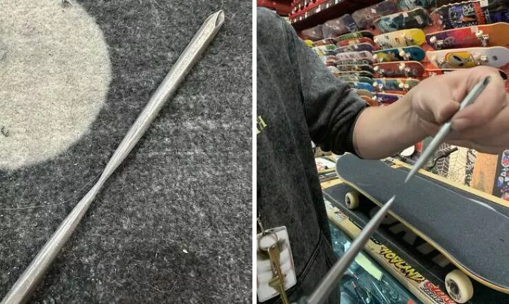 Time leaves its mark on everything - #31 A Few Weeks Ago, I Shared My Skate Shop’s Grip Tape Screwdriver—After 7 Years, It Finally Snapped Yesterday!