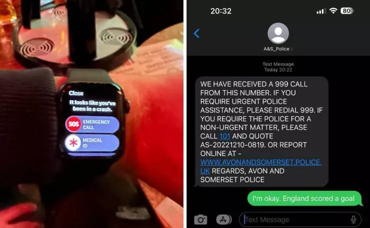 Echecs epiques qui sont juste trop droles a gerer - #13 Quand l’Angleterre a Marqué, J’ai Tellement Célébré Que Mon Apple Watch a Cru Que J’Étais Victime d’un Accident et a Averti les Urgences