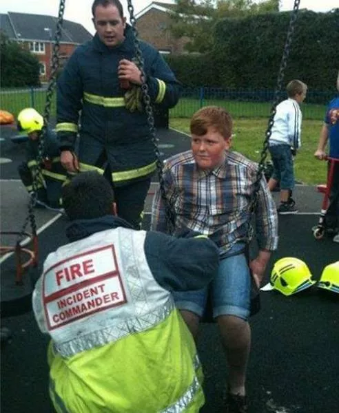 40 kids stuck in funny situations - #1 