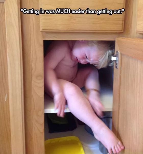 40 kids stuck in funny situations - #35 