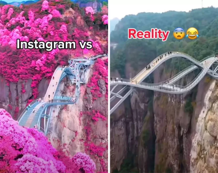 When instagram dreams meet real life fails