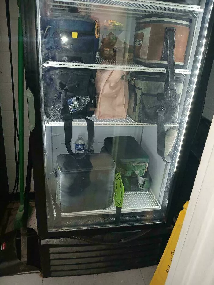 Courtesy a lost art in modern times - #19 There’s Just One Fridge at Work... And Look at This