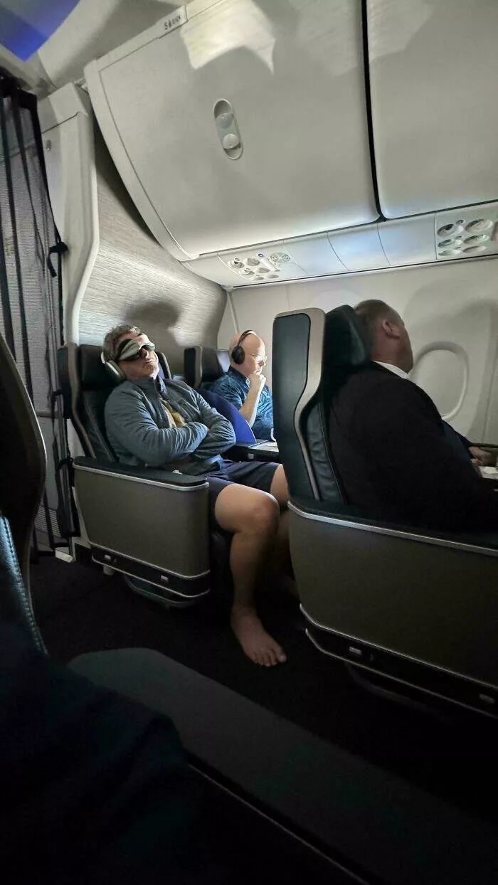Courtesy a lost art in modern times - #20 First Class Behavior? I Think Not