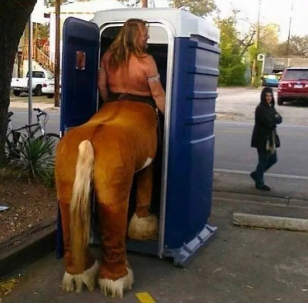 Disturbing images that defy logic and taste - #10 