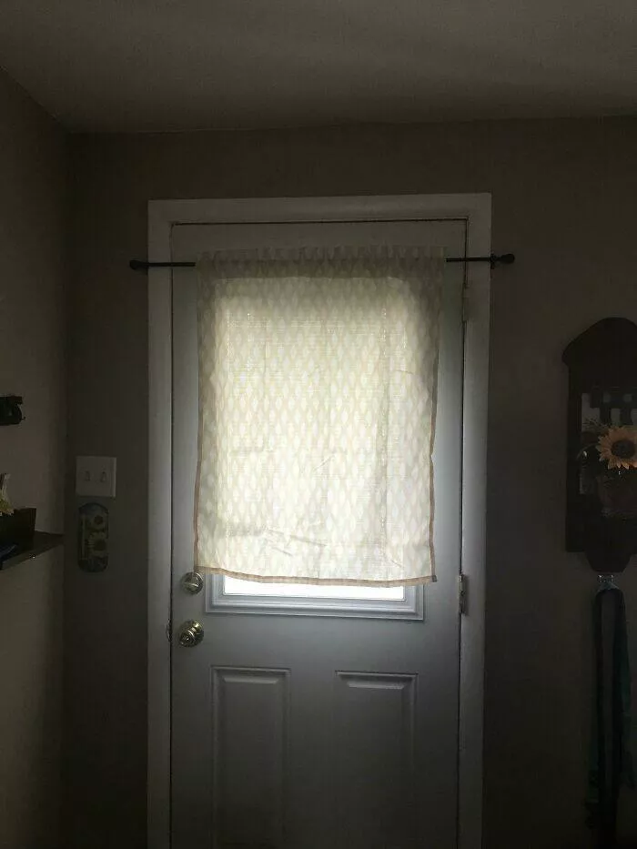 Fixes gone wrong epic repair fails - #20 Tried Installing a Curtain Rod Over the Front Door—Didn’t Notice the Fail Until I Stepped Back
