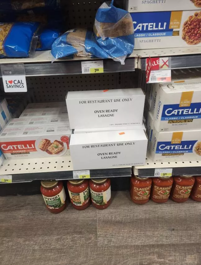 Visually pleasing moments you didnt expect - #32 Local Corner Store Selling Lasagna Meant for Restaurants Visually pleasing moments you didnt expect - #32 Local Corner Store Selling Lasagna Meant for Restaurants