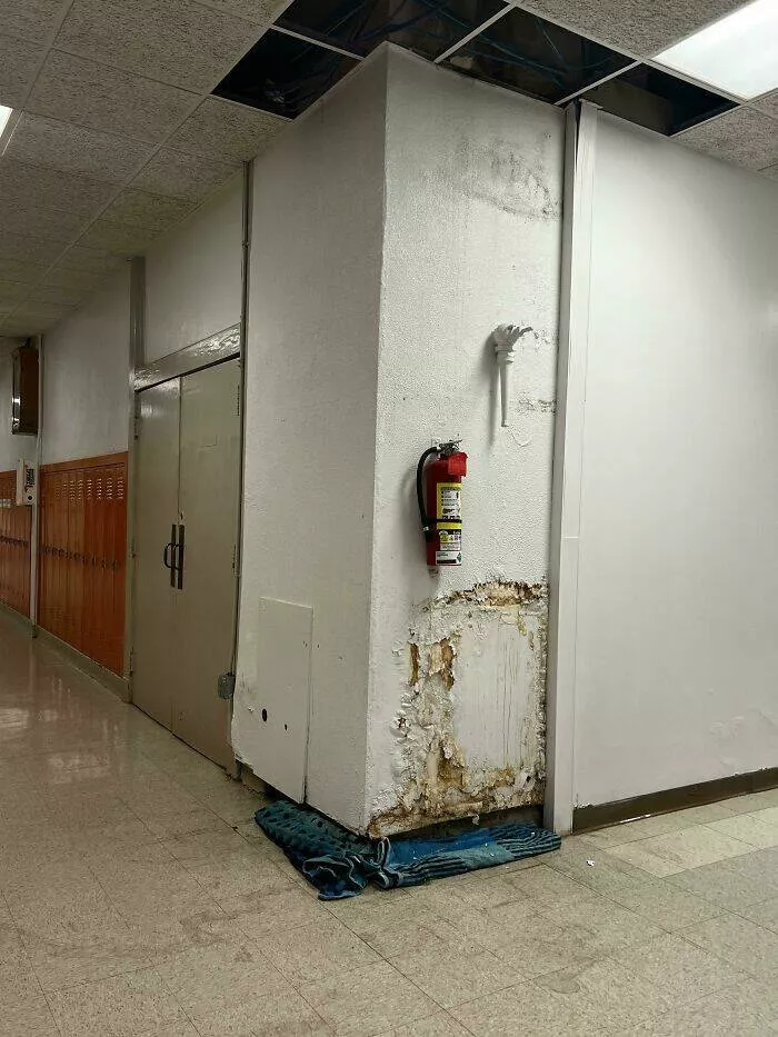 Behind the classroom doors a shocking look at us schools - #5 We Have a $1.3M Turf Field but Still Deal with a Leaking Roof Every Time It Rains