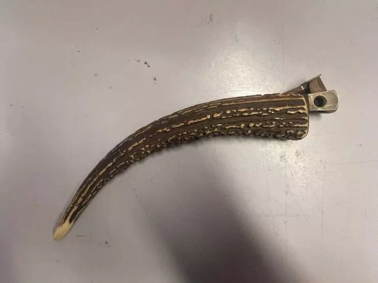 Mysteries solved by the wisdom of the web - #20 Real Horn With Embedded Tool Inside — Very Unusual