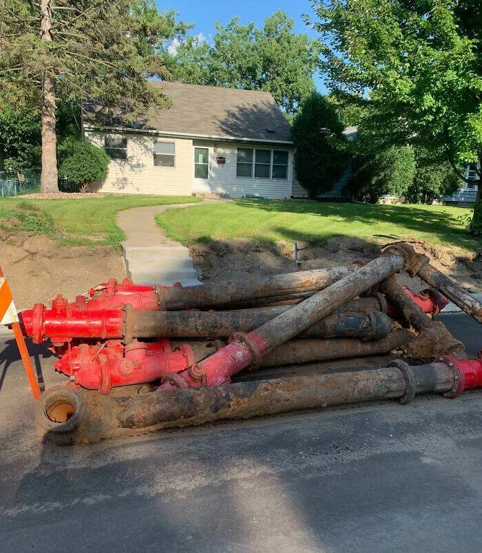 Photos so unreal youd think theyre edited - #30 Massive Pile of Retired Fire Hydrants Found