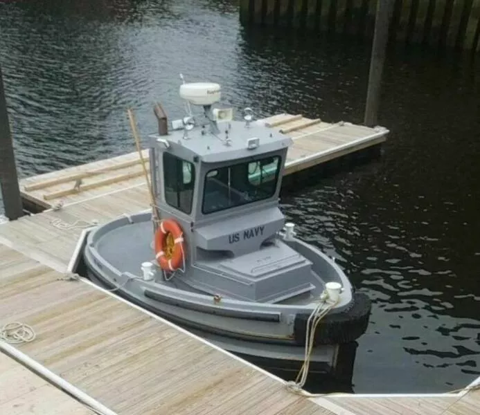 Photos so unreal youd think theyre edited - #7 The Tiniest Active Vessel in the Entire U.S. Navy