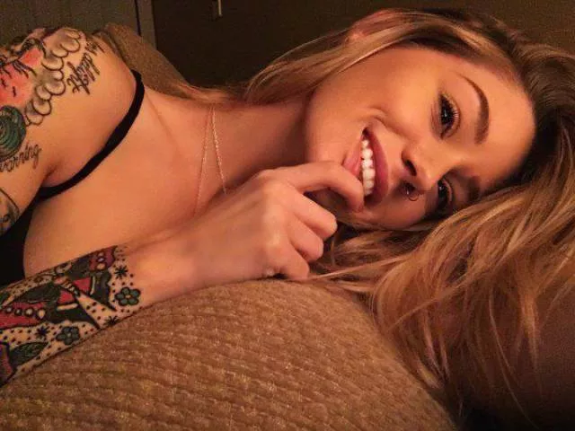Sexy girls with hot tattoos - #33 