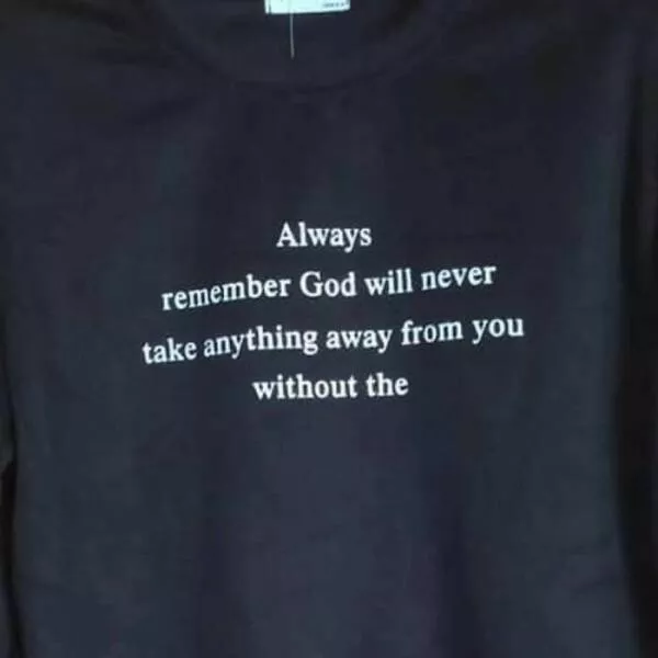 T shirts qui ont echoue de maniere epique en esl - #39 