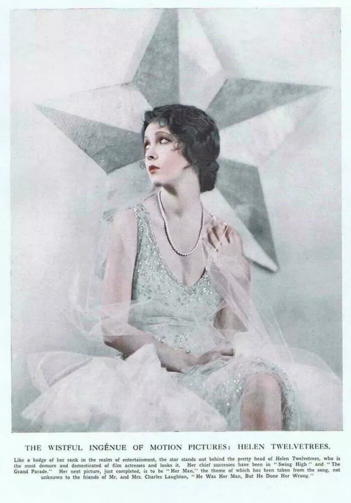 Photos du passe qui resonnent encore aujourdhui - #35 Portrait promo de mon arrière-grand-mère pour les studios RKO, Los Angeles, 1930