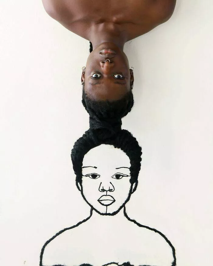 Voici dans le format demande les incroyables sculptures capillaires de laetitia ky - #17 