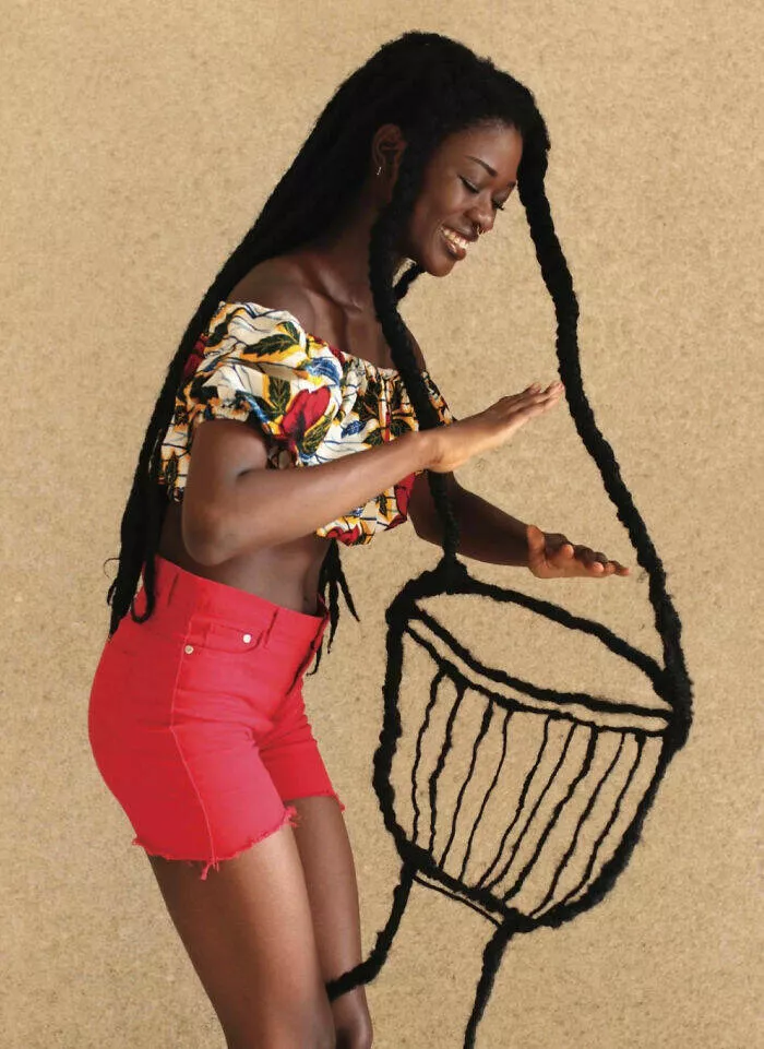 Laetitia kys amazing hair art sculptures - #23 
