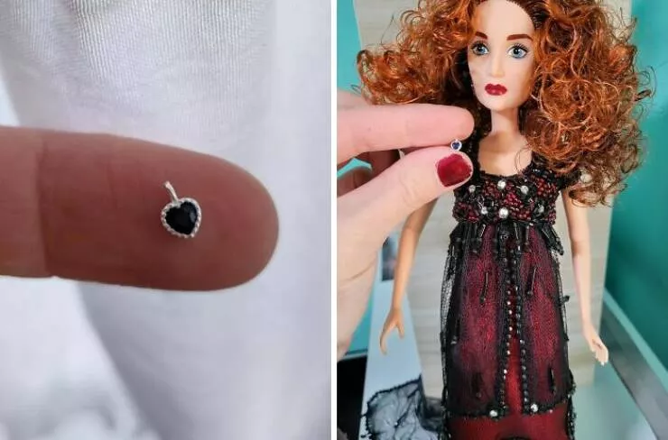 Bizarre ocean finds that surfaced unexpectedly - #15 Came Across A Tiny Blue Pendant In The Shape Of A Heart — Titanic Vibes, But Miniature