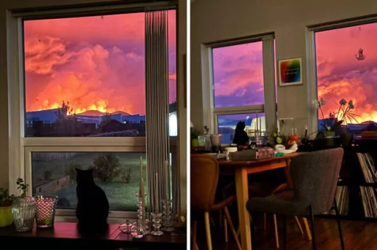 Ah bon je ne my attendais pas - #1 Salon avec vue sur une zone volcanique active en Islande