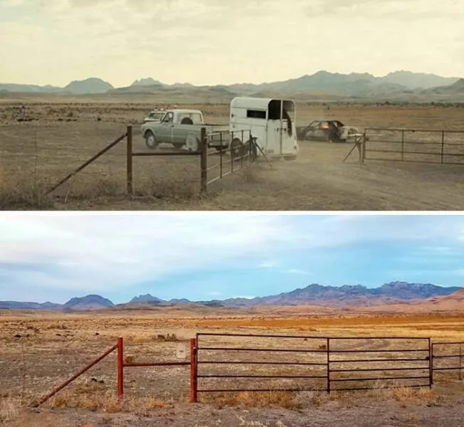 Avant et apres le voyage dun homme vers des lieux de films iconiques - #20 No Country For Old Men