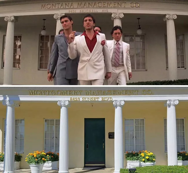 Avant et apres le voyage dun homme vers des lieux de films iconiques - #22 Scarface