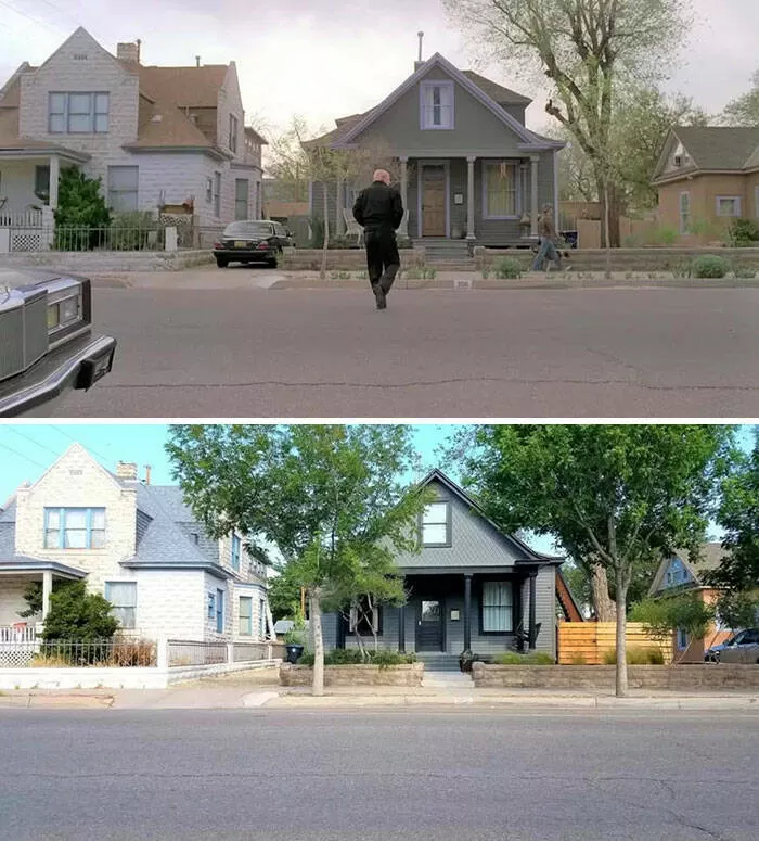 Avant et apres le voyage dun homme vers des lieux de films iconiques - #3 Breaking Bad