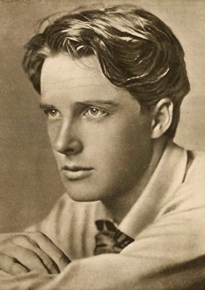 Personnages historiques etonnamment seduisants selon les standards daujourdhui - #7 Rupert Brooke : Poète et héros de la Grande Guerre