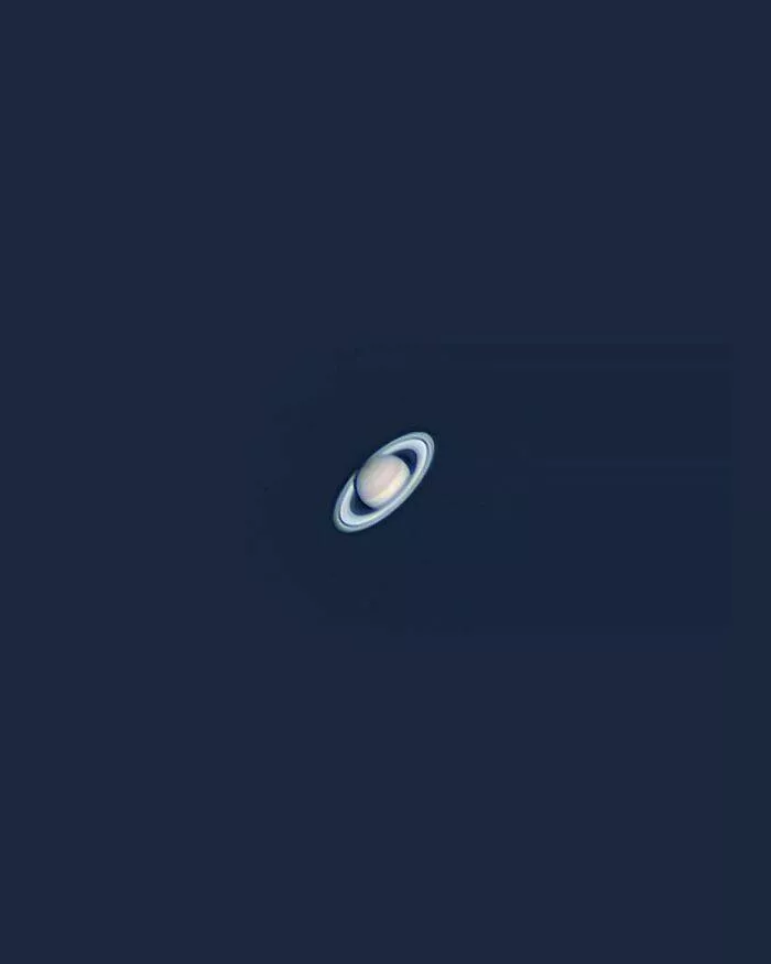 These 75 stunning photos are totally real no edits - #18 Saturn Captured After Sunrise Through Telescope Lens