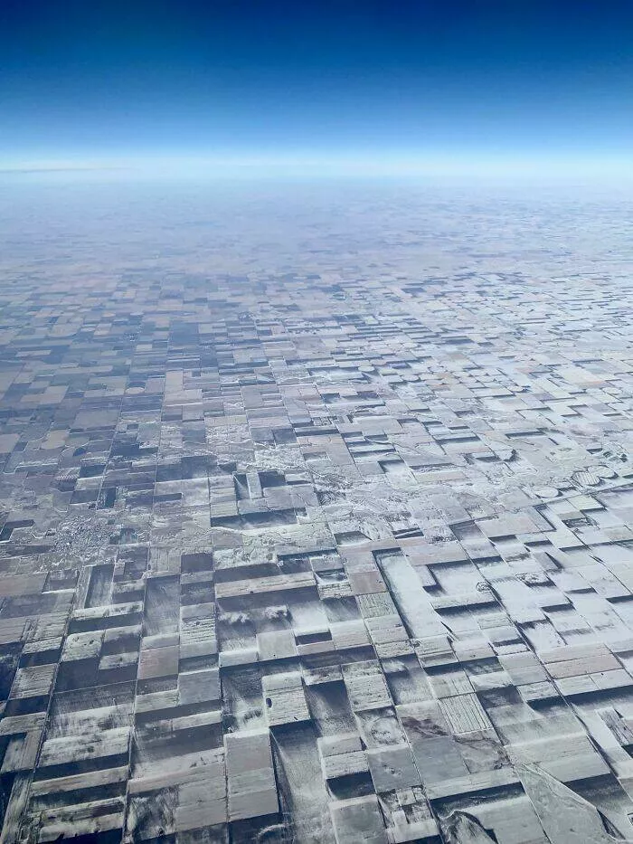 Vous nallez pas croire que ces 75 photos sont 100 reelles - #30 Illusion d’optique créée par la neige fondue au Colorado