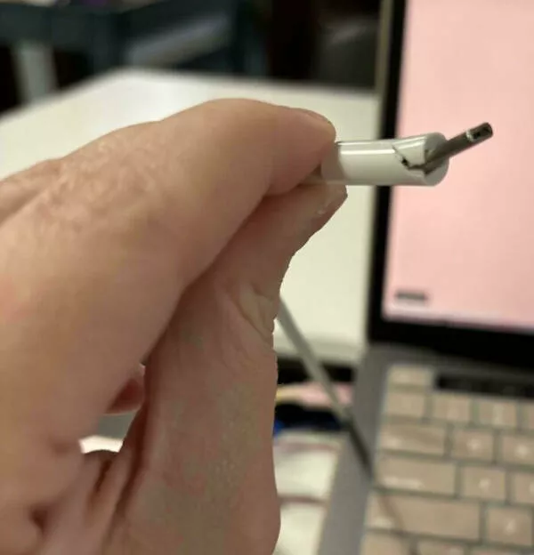 Lending gone wrong when helping backfires - #3 Borrowed Charger For A Meeting—Came Back Melted Lending gone wrong when helping backfires - #3 Borrowed Charger For A Meeting—Came Back Melted