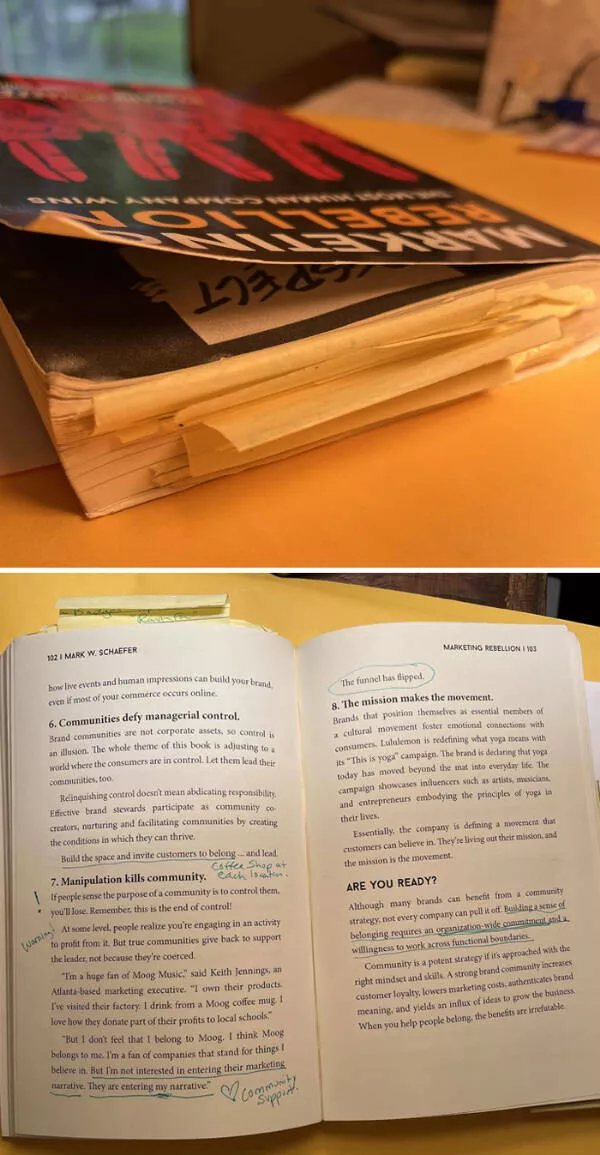 Lending gone wrong when helping backfires - #4 Brand New Book Returned Marked With Notes And Sticky Tabs Lending gone wrong when helping backfires - #4 Brand New Book Returned Marked With Notes And Sticky Tabs